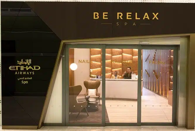 Etihad Airways Unveils 24-Hour Be Relax Spa at Abu Dhabi Airport