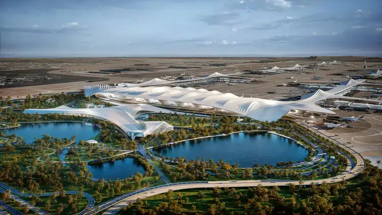 Coop Himmelb(l)au Designs New Al Maktoum International Airport